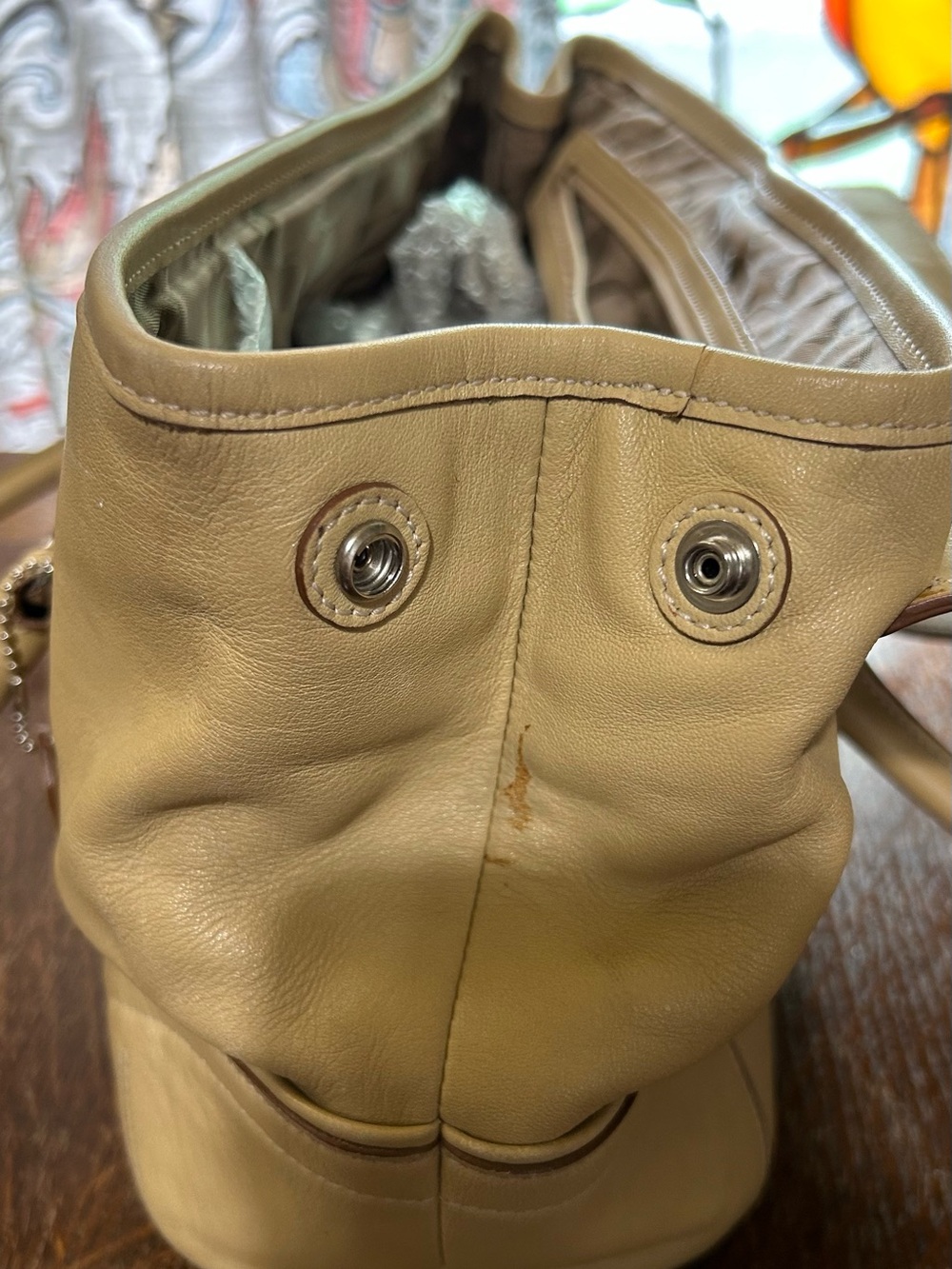 Coach #9251  Vintage Shoulder Satchel Leather Bag & Hang Tag - Picture 9 of 12